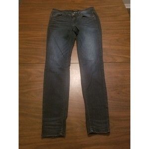 Judy Blue Skinny Fit Jeans Women's Size 7/28 Indigo Wash Stretch Denim (30x28.5)